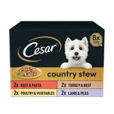 Cesar Country Stew Adult Wet Dog Food Trays Special Selection 8 x 150g (Case of 3)  Adomoo